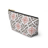 Porto Tile Accessory Pouch w T-bottom in Pink